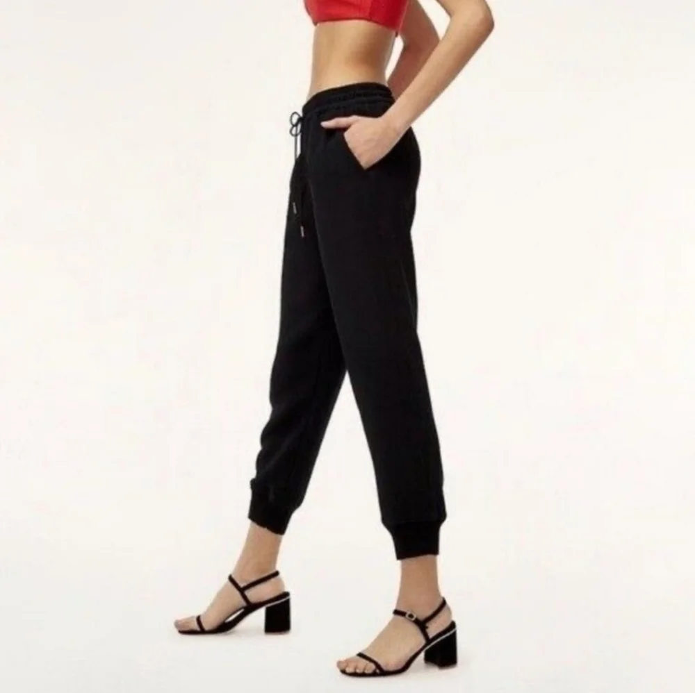 Aritzia Wilfred Green Jogger Buffon Pants - Picture 3 of 11